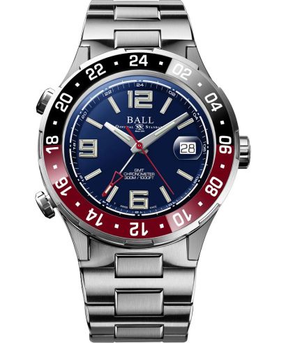 Годинник Чоловічий Ball Roadmaster Pilot GMT Automatic Titanium Chronograph Limited Edition
