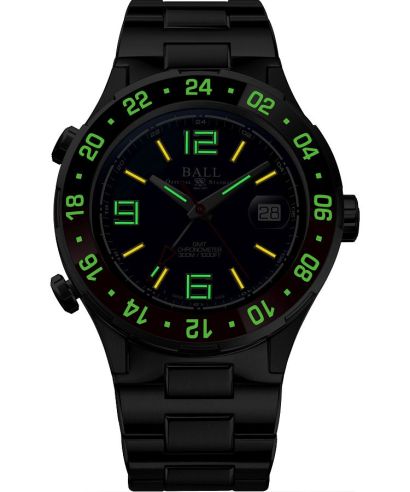 Годинник Чоловічий Ball Roadmaster Pilot GMT Automatic Titanium Chronograph Limited Edition