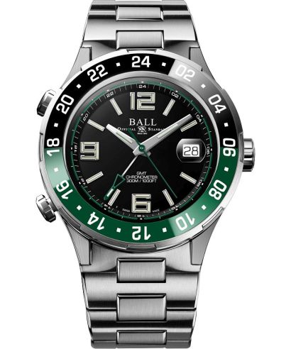 Годинник Чоловічий Ball Roadmaster Pilot GMT Automatic Titanium Chronograph Limited Edition