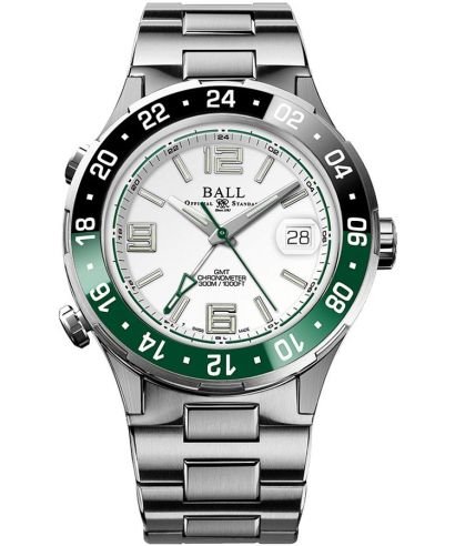 Годинник Чоловічий Ball Roadmaster Pilot GMT Automatic Titanium Limited Edition