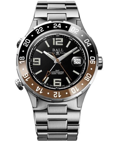 Годинник Чоловічий Ball Roadmaster Pilot GMT Automatic Titanium Chronograph Limited Edition