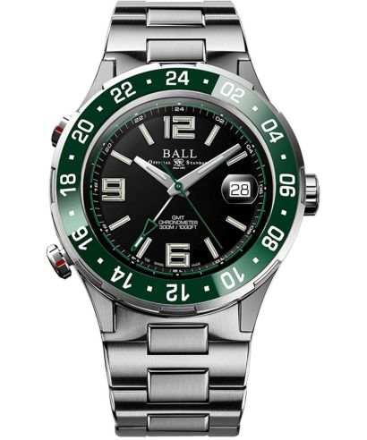 Годинник Чоловічий Ball Roadmaster Pilot GMT Automatic Titanium Chronograph Limited Edition