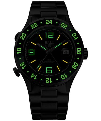 Годинник Чоловічий Ball Roadmaster Pilot GMT Automatic Titanium Chronograph Limited Edition