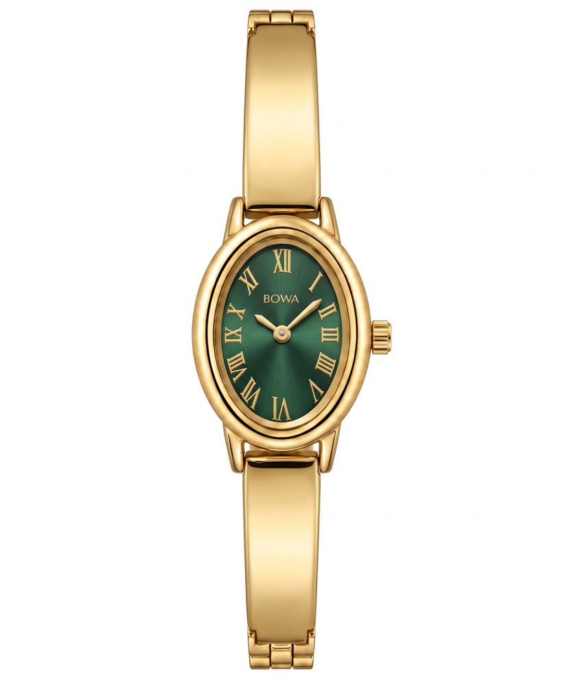 Годинник Жіночий BOWA Budapest Green-Gold Steel 19