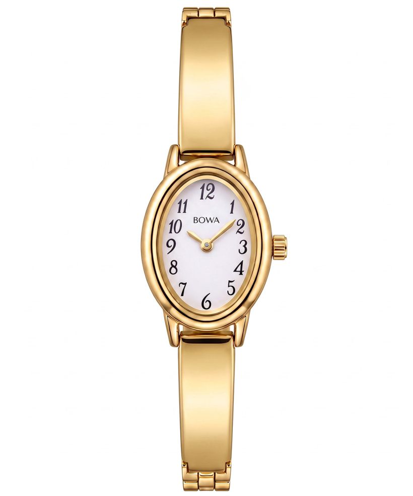 Годинник Жіночий BOWA Budapest White-Gold Black-Tone Steel 19