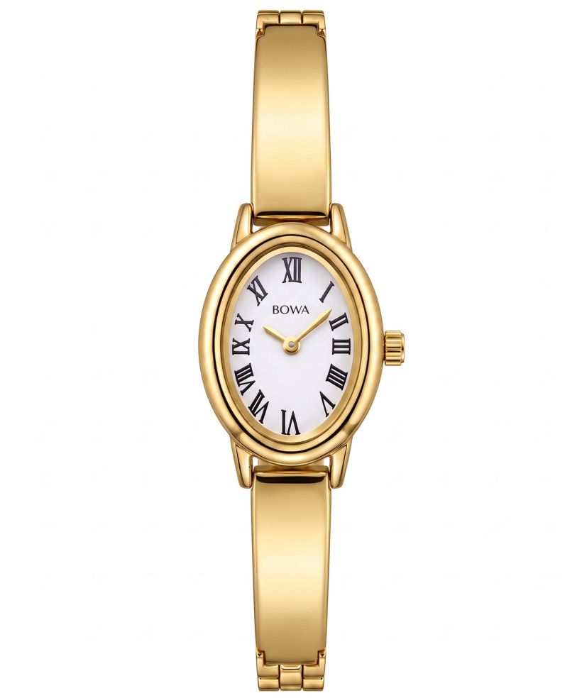 Годинник Жіночий BOWA Budapest White-Gold Black-Tone Steel 19