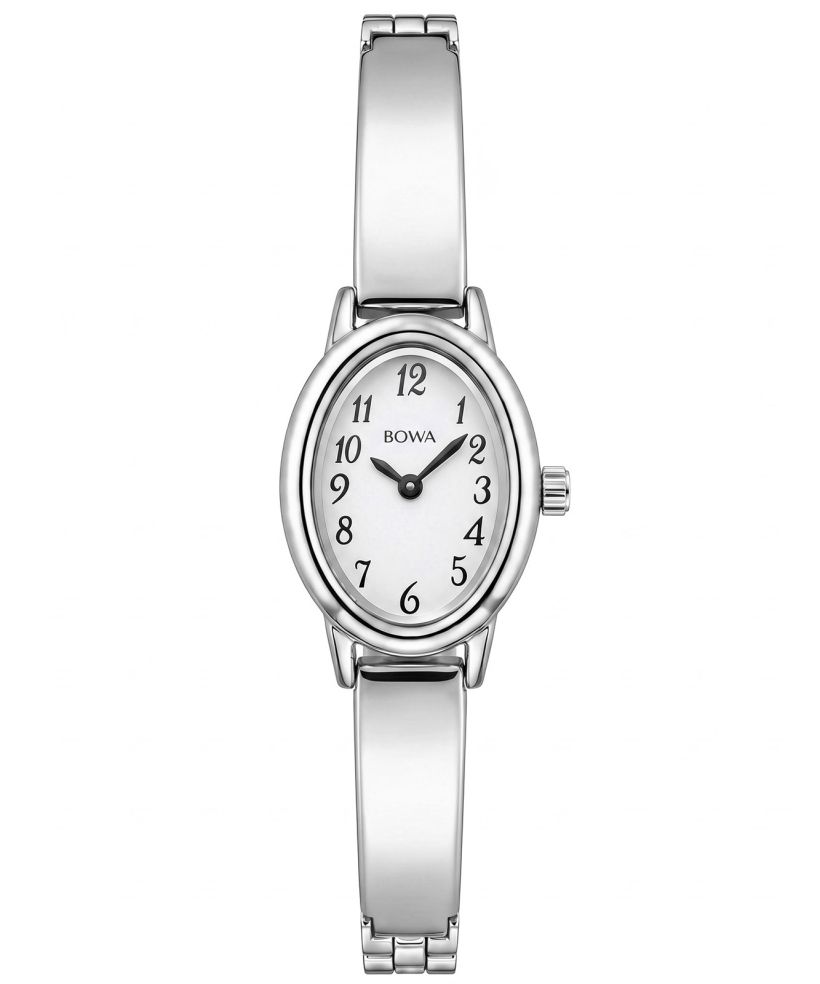 Годинник Жіночий BOWA Budapest White Silver Black-Tone Steel 19