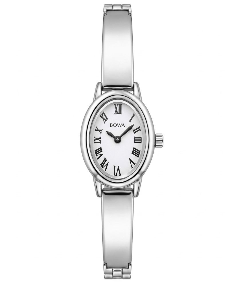 Годинник Жіночий BOWA Budapest White Silver Black-Tone Steel 19