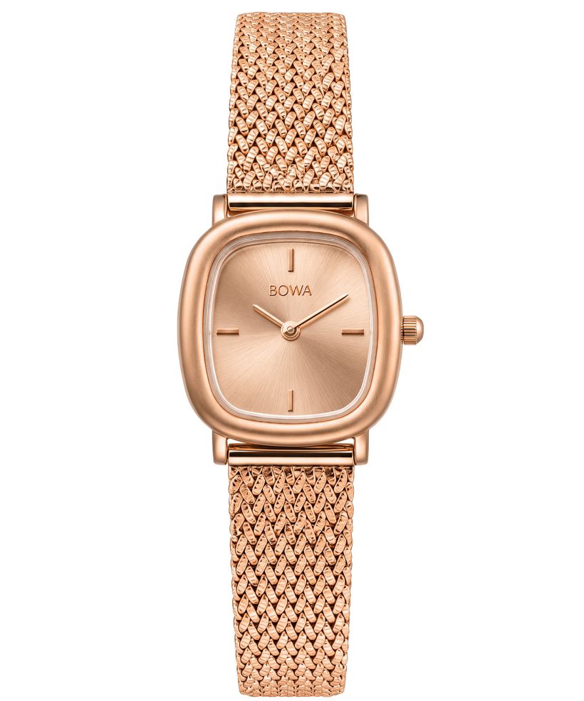 Годинник Жіночий BOWA Los Angeles Full Rose Gold Mesh 24