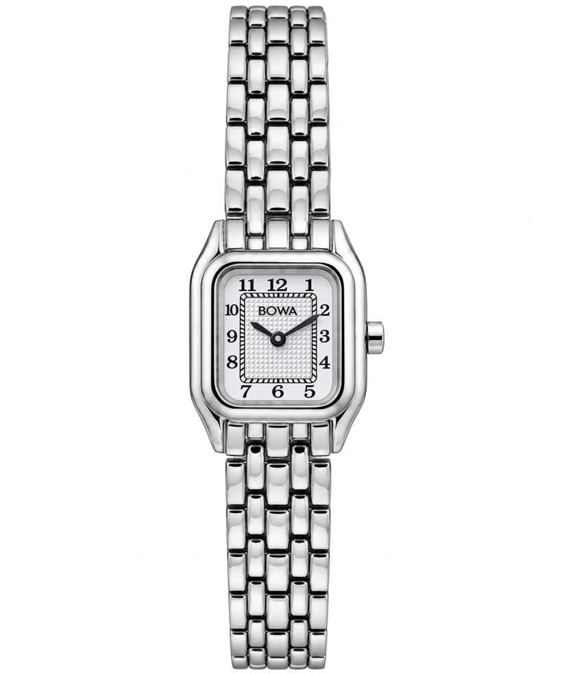 Годинник Жіночий BOWA Lisbon White Silver Black-Tone Steel 20