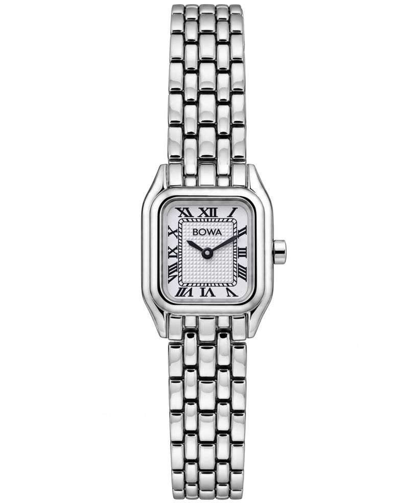 Годинник Жіночий BOWA Lisbon White Silver Black-Tone Steel 20