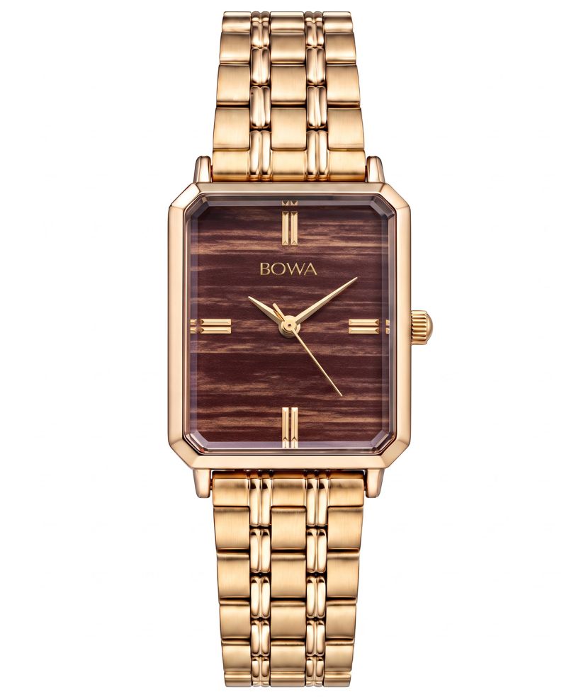 Годинник Жіночий BOWA Venice Brown-Gold Steel 29