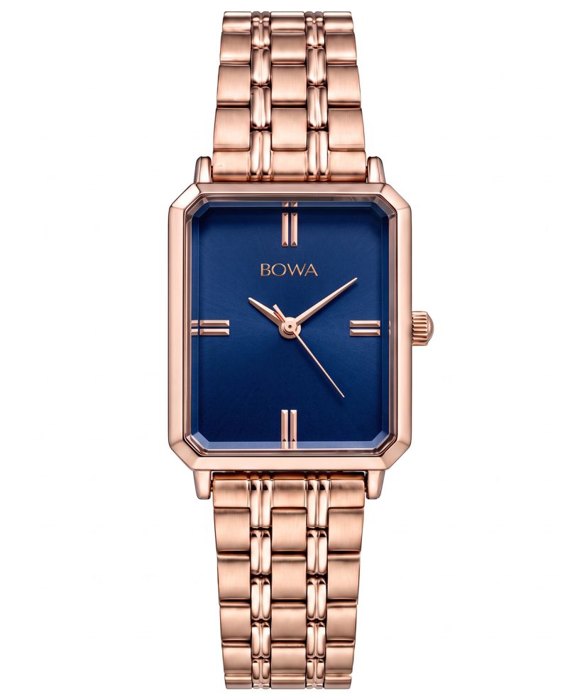 Годинник Жіночий BOWA Venice Blue-Rose Gold Steel 29