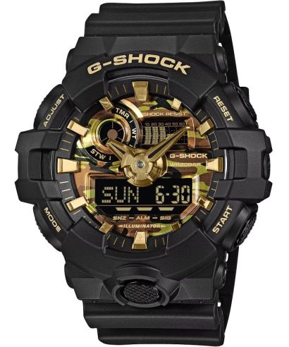 Годинник Чоловічий G-SHOCK Analog-Digital Bold Camo Series - Camo And Gold