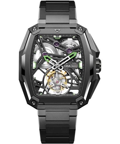 Годинник Чоловічий Ciga Design Hunter Tourbillon Series Z Automatic Titanium Skeleton