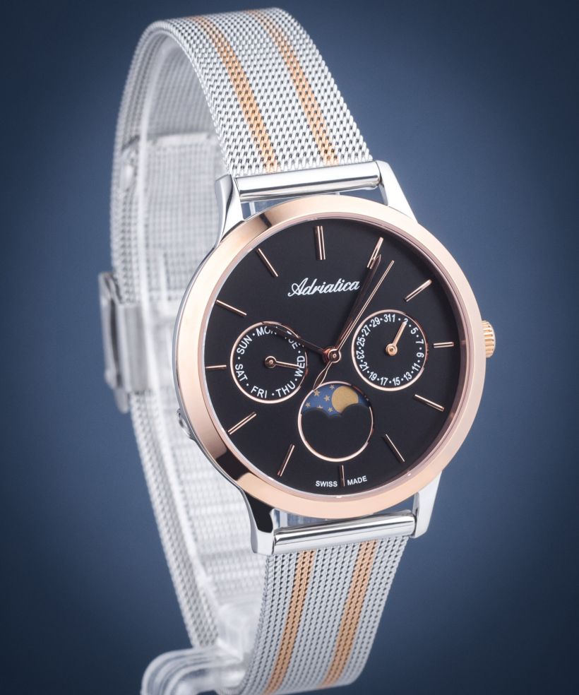 Годинник Жіночий Adriatica Moonphase