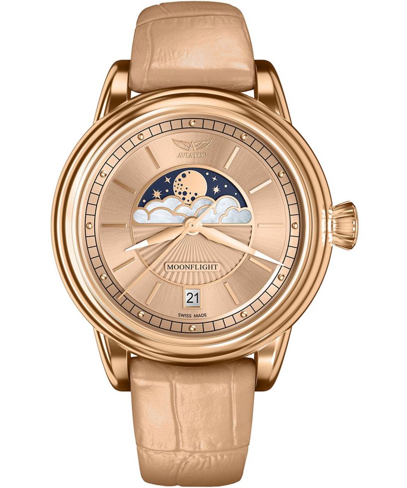 Годинник Жіночий Aviator Douglas Moonflight