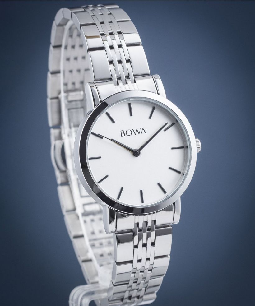 Годинник Жіночий BOWA Tokyo White Silver Steel 33