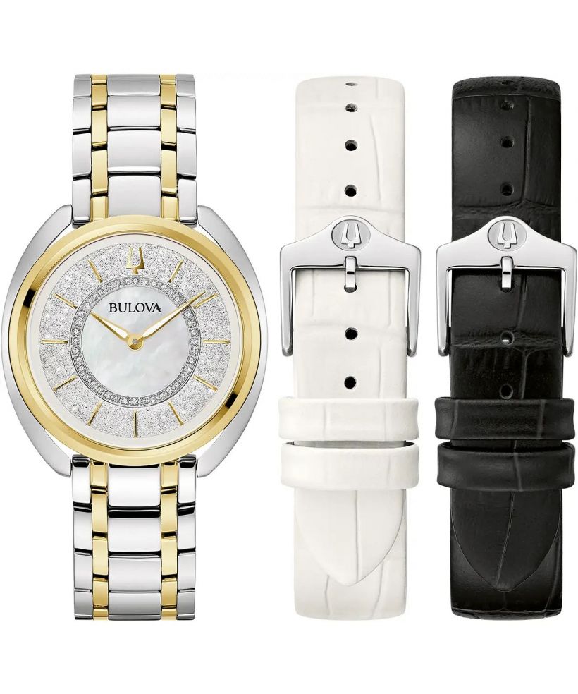 Годинник Жіночий Bulova Duality Diamonds Gift Set