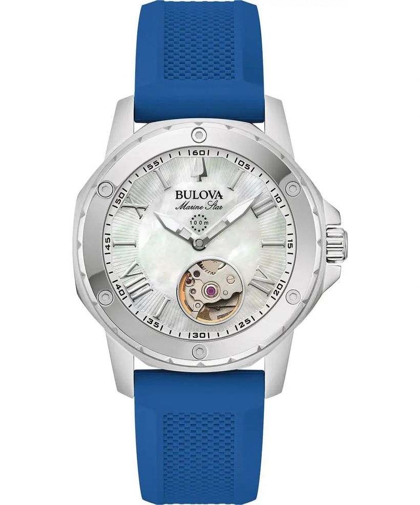 Годинник Жіночий Bulova Marine Star Open Heart Automatic