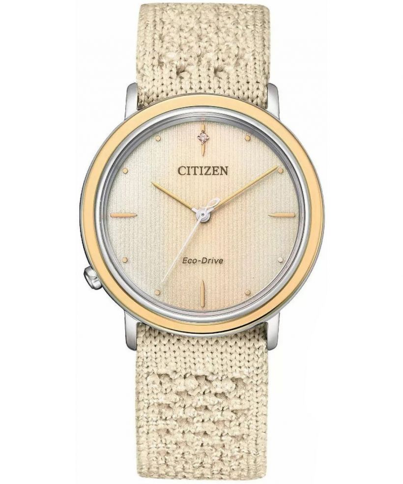 Годинник Жіночий Citizen Sapphire Diamonds Solar Gift Set