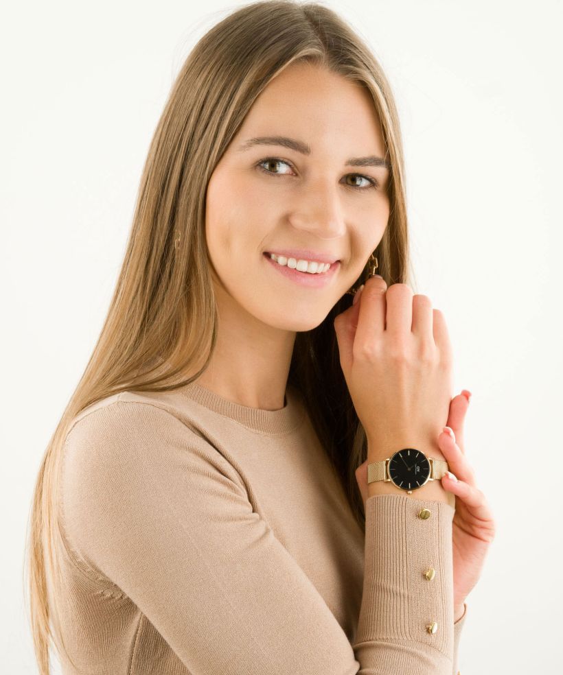 Годинник Жіночий Daniel Wellington Petite Evergold 32