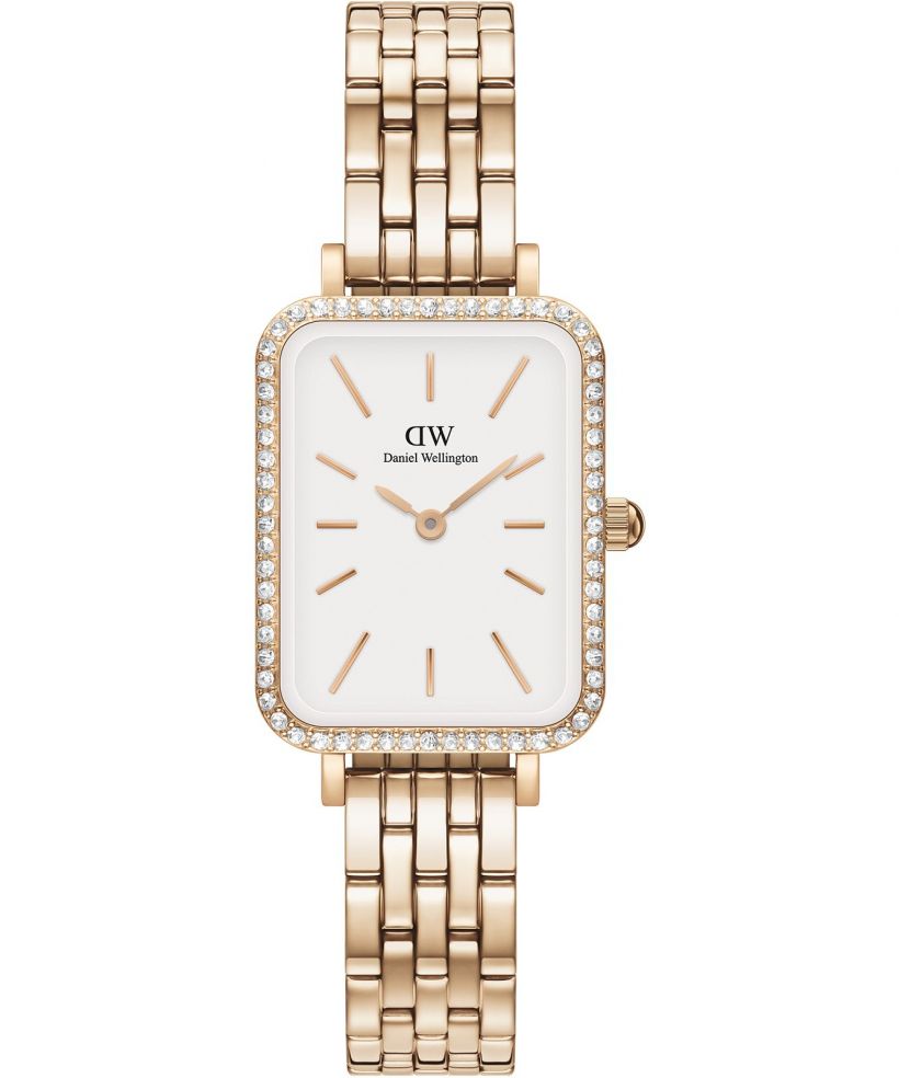 Годинник Жіночий Daniel Wellington Quadro Lumine Bezel 5-Link Melrose 40