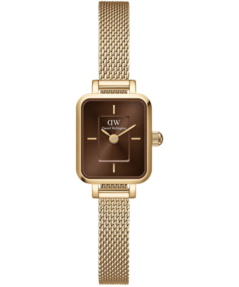 Годинник Жіночий Daniel Wellington Quadro Mini Evergold Amber 15