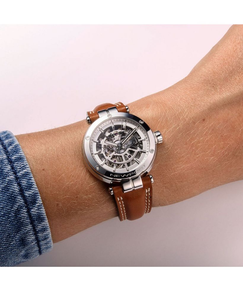 Годинник Жіночий Herbelin Newport Skeleton Automatic