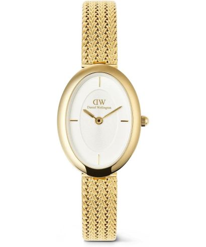 Годинник для Жінок і Чоловіків Daniel Wellington Juliette Braided Mesh White Sunray Gold