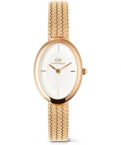 Годинник Жіночий Daniel Wellington Juliette Braided Mesh White Sunray Rose Gold