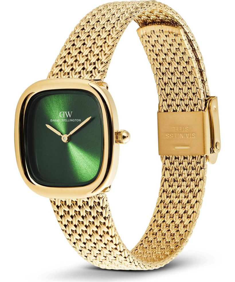Годинник Жіночий Daniel Wellington Margot Braided Mesh Emerald Gold 24mm