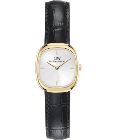 Годинник Жіночий Daniel Wellington Corta Black-Croc Gold 24mm