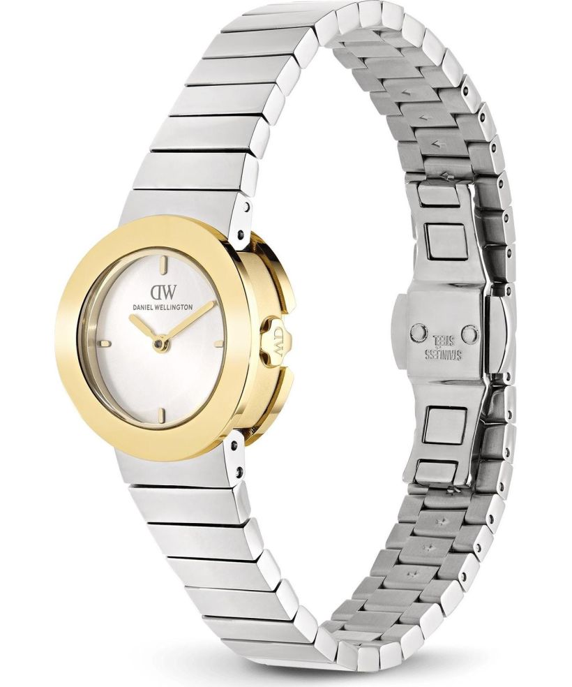 Годинник Жіночий Daniel Wellington Stella Piano-Link White Two-Tone 24mm