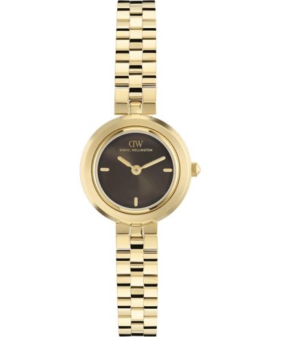 Годинник Жіночий Daniel Wellington Aurea 3-Link Amber Gold 25mm