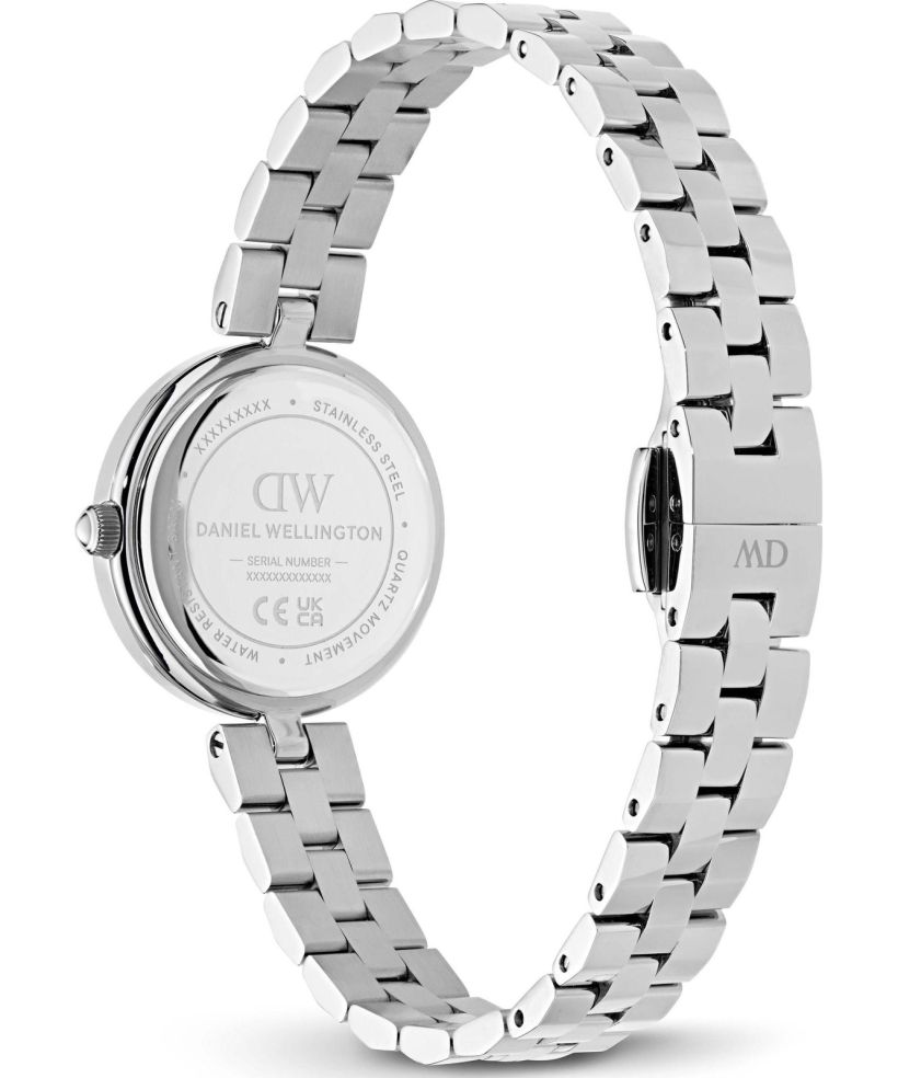 Годинник Жіночий Daniel Wellington Aurea 3-Link Silver Blue