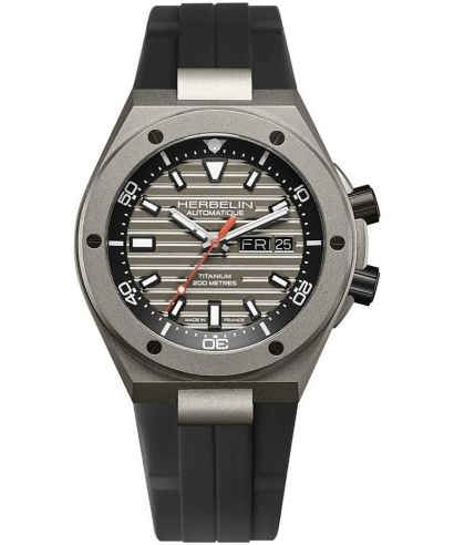 Годинник Чоловічий Herbelin Cap Camarat Automatic Titanium