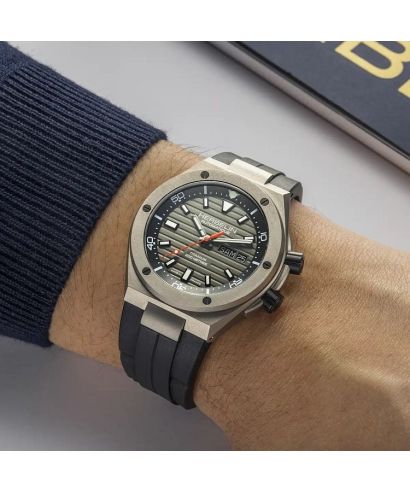Годинник Чоловічий Herbelin Cap Camarat Automatic Titanium