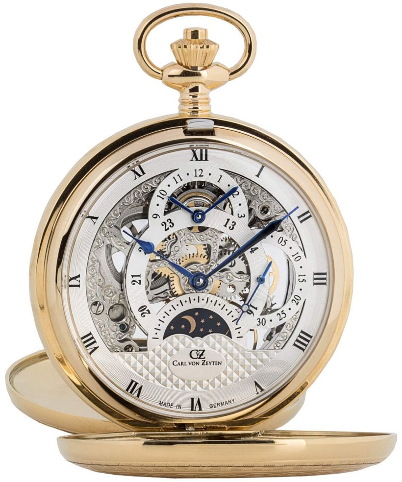 Кишеньковий Годинник Carl von Zeyten Alb Skeleton Mechanical