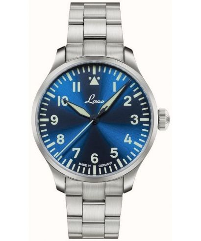 Годинник для Жінок і Чоловіків Laco Augsburg Blaue Stunde Automatic