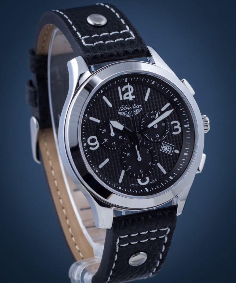 Годинник Чоловічий Adriatica Aviator Chronograph