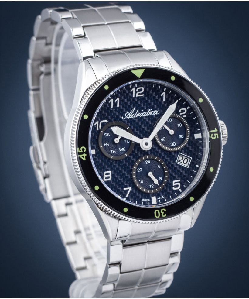 Годинник Чоловічий Adriatica Multifunction