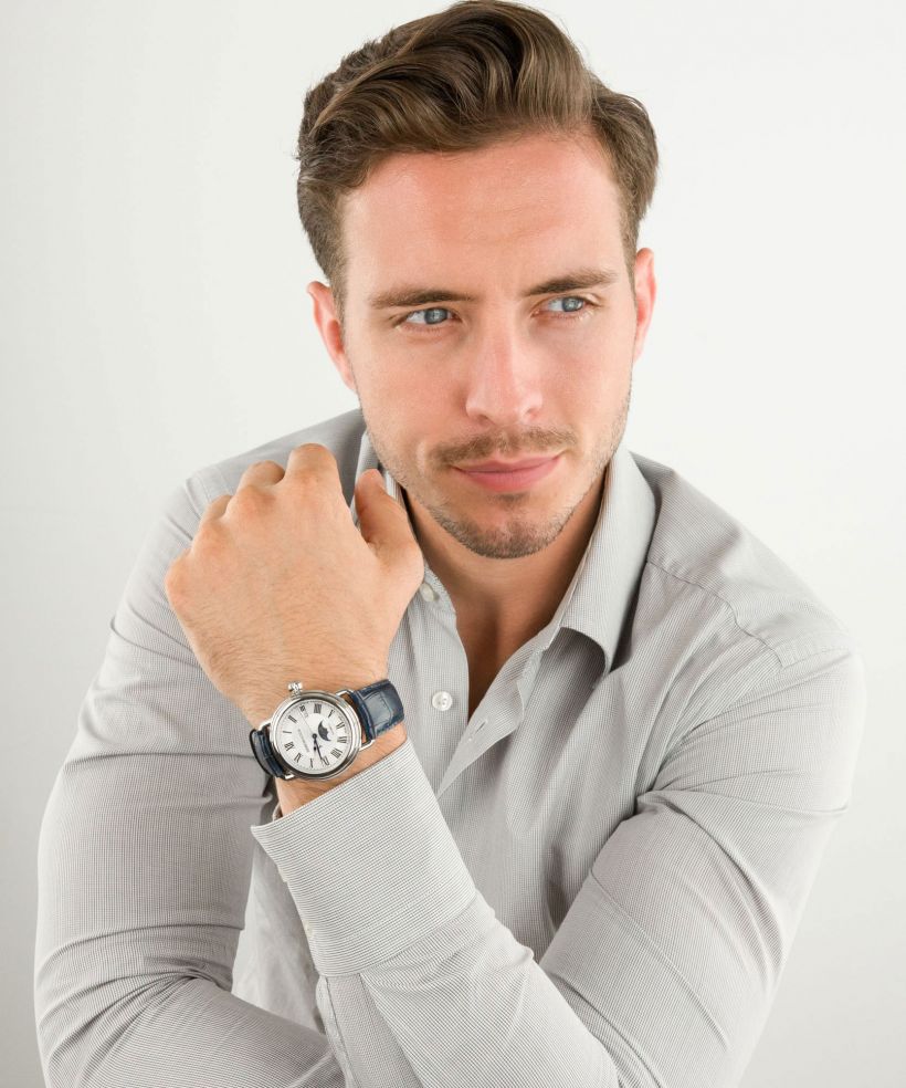 Годинник Чоловічий Aerowatch 1942 Moon Phases Automatic