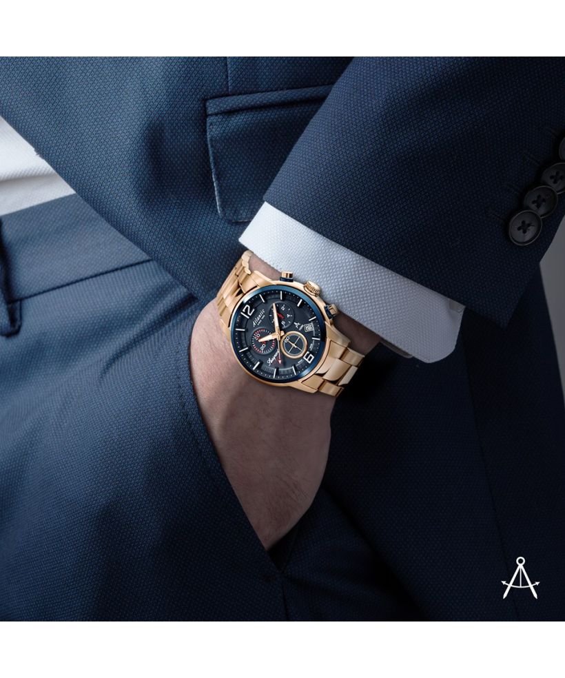 Годинник Чоловічий Atlantic Seasport Chronograph