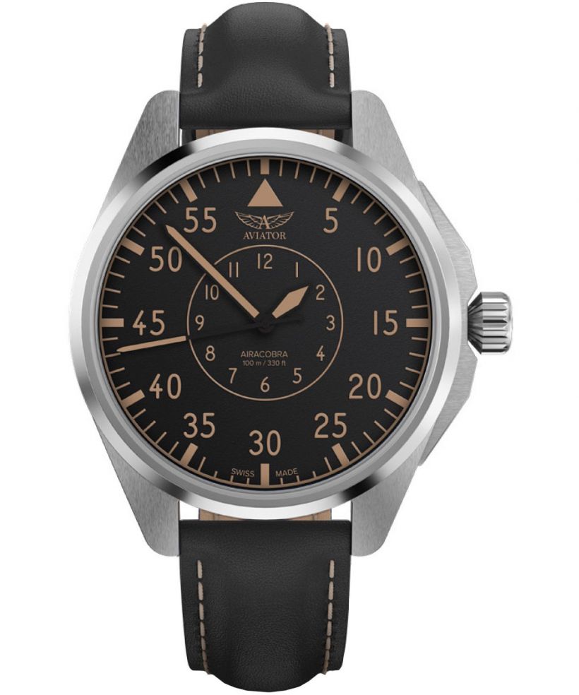 Годинник Чоловічий Aviator Airacobra 43 Heritage Automatic