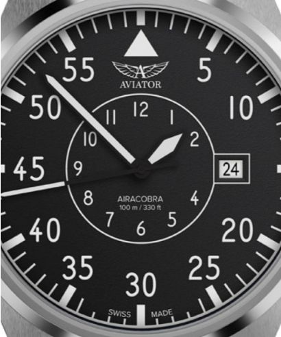 Годинник Чоловічий Aviator Airacobra 43 Heritage Automatic