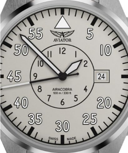 Годинник Чоловічий Aviator Airacobra 43 Heritage Automatic
