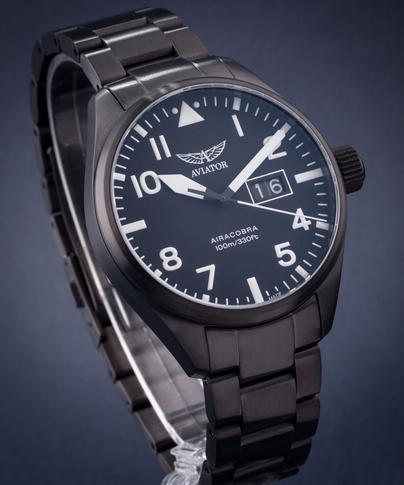 Годинник Чоловічий Aviator Airacobra P42