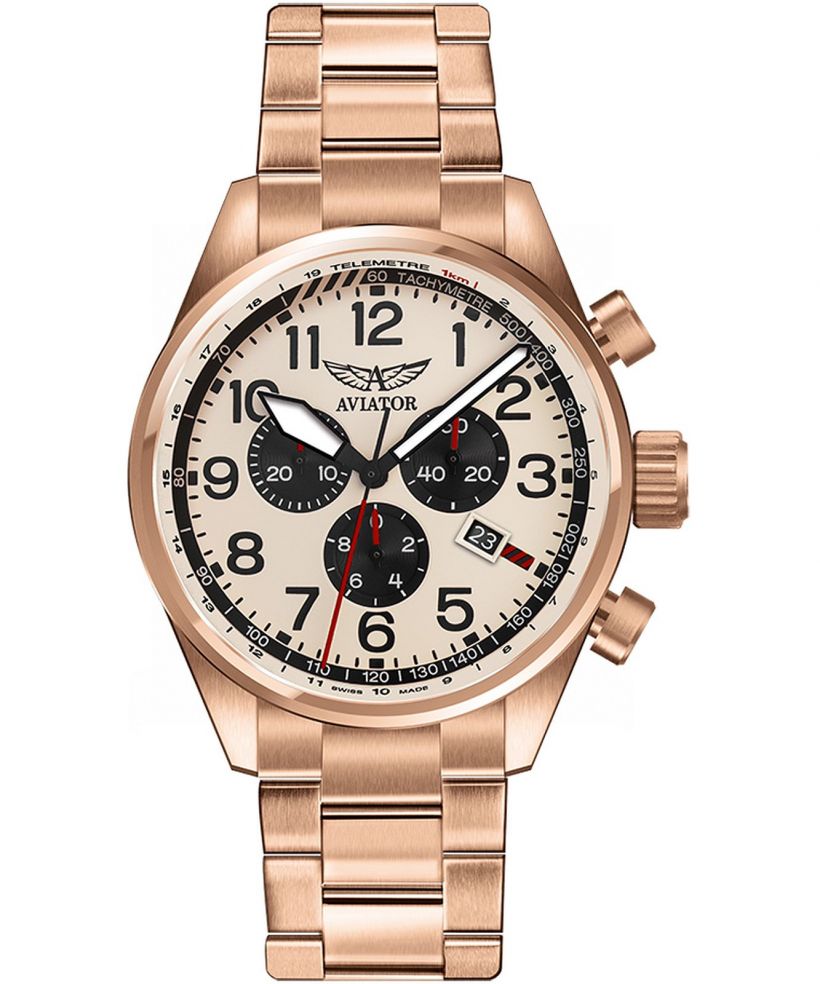 Годинник Чоловічий Aviator Airacobra P45 Chronograph