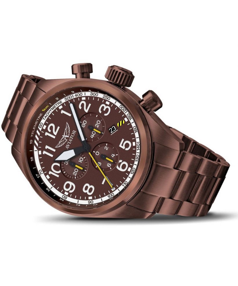 Годинник Чоловічий Aviator Airacobra P45 Chronograph